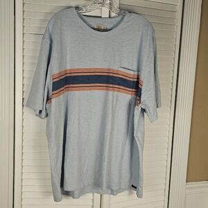 Faherty Mens Light Blue Bleecker Pocket Tee Tshirt XXL‎